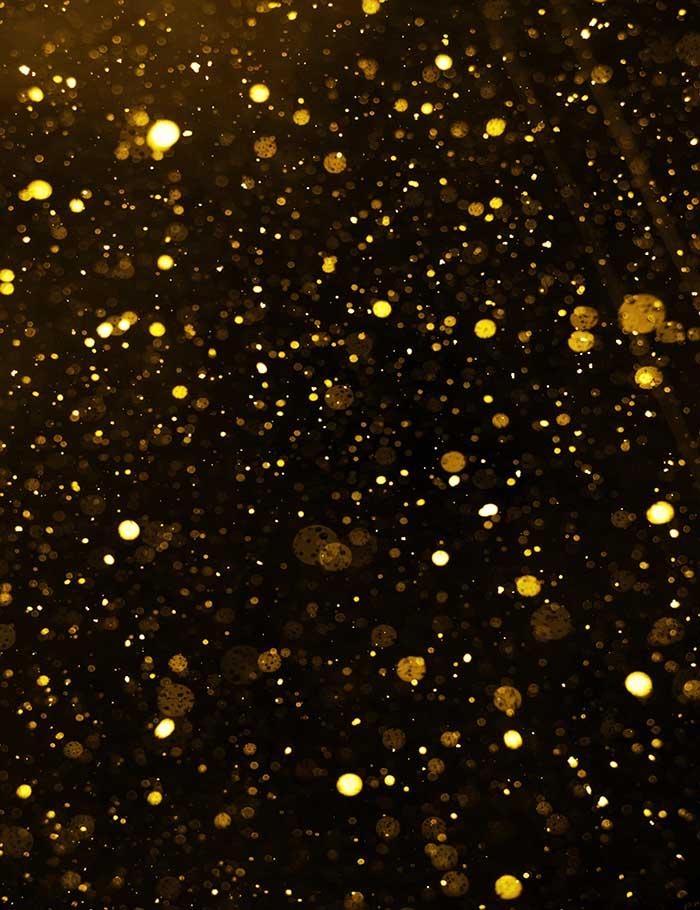 Golden Sparkle With Black Background For Holiday Photography Backdrop J-0285 Shopbackdrop