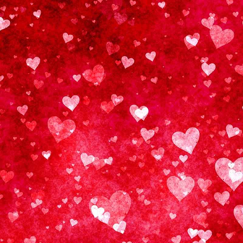 Red Hearts Texture Photography Backdrop For Valentines Day J-0264 Shopbackdrop